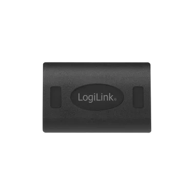 ADAPTOR video LOGILINK, DisplayPort (M) la DisplayPort (M), conectori auriti, rezolutie maxima 8K (7680 x 4320) la 60 Hz, plastic, alb, "CV0145" (timbru verde 0.03 lei)