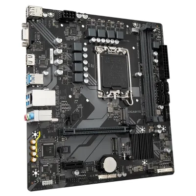 Placa de baza Gigabyte B760M H, Socket 1700, DDR4, Micro-ATX