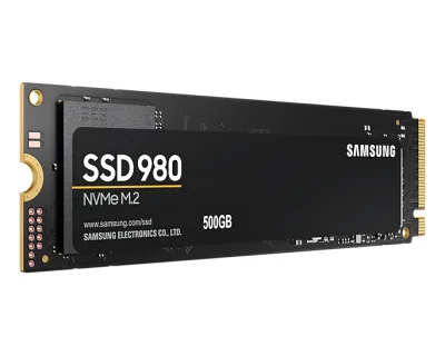 SSD SAMSUNG, 980, 500GB, M.2, PCIe Gen3.0 x4, V-Nand 3bit MLC, R/W: 3100 MB/s/2600 MB/s "MZ-V8V500BW"
