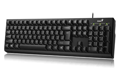 Tastatura Genius KB-100, USB, Negru