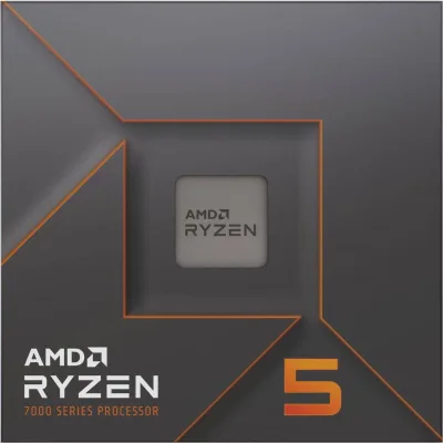AMD Ryzen 5 7600 (AM5) Processor (PIB) with Wraith Stealth Cooler and Radeon Graphics "100-100001015BOX"