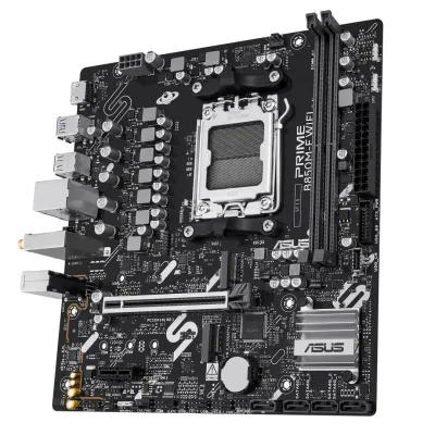 Placa de baza Asus PRIME B850M-F WIFI, AM5, DDR5, mATX, Negru "PRIME B850M-F WIFI"