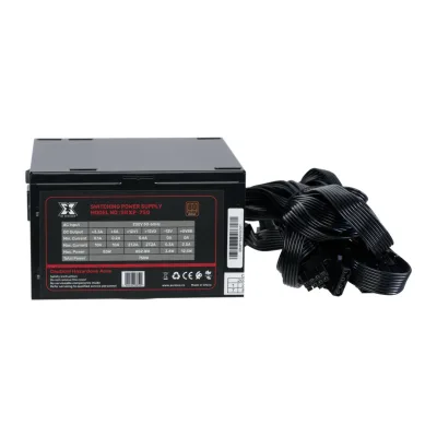 Sursa Serioux Energy 750W, 80+ BRONZE, Ventilator 12cm, ATX, material metal, cabluri: 20+4-pin, 1x4+4-pin, 2x6+2-pin, negru