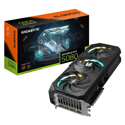 Placa video Gigabyte GeForce RTX 5080 GAMING, 16GB GDDR7, PCI Express 5.0, 256-bit