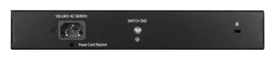 SWITCH PoE D-LINK  8 porturi Gigabit (8 PoE+), IEEE 802.3af/at, carcasa metalica, rackabil, "DGS-1008MP"(timbru verde 2 lei)