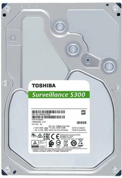 HDD TOSHIBA 6TB, 5.400 rpm, buffer 256 MB, pt supraveghere, "HDWT860UZSVA"