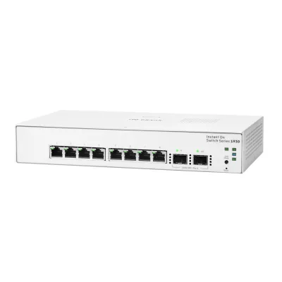 HPE Networking Instant On Switch 8p Gigabit 2p SFP 1930