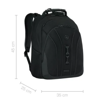 Wenger, Legacy Black Series, 16" Laptop Backpack, Black "653629"