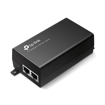"2.5G PoE+ Injector Adapter PORT: 1× 2.5G PoE Port, 1× 2.5G Non-PoE Port SPEC: 802.3at/af Compliant, Data and Power Carried over The Same Cable Up to 100 Meters, Plastic Case, Pocket Size"
