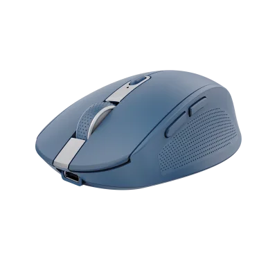 Mouse Wireless Trust Ozaa, 3200 DPI, Albastru