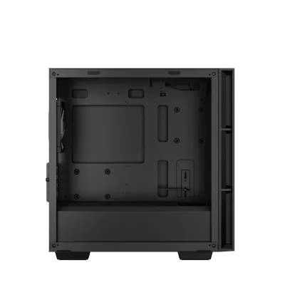 CARCASA DeepCool "CH360", Mini Tower, ATX, fara sursa, 3xfan, USB 3.2 gen 1 x 1, USB 2.0 x 2,audio,PSU shroud,4 sloturi expansiune,iluminare ARGB, negru "R-CH360-BKAPE3-G-1" (timbru verde 0.24lei)