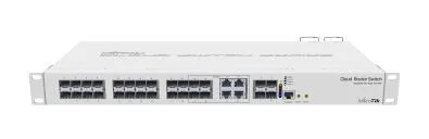 SWITCH Mikrotik NET SWITCH 20PORT SFP 4SFP+/CRS328-4C-20S-4S+RM, "CRS328-4C-20S-4S+RM" (timbru verde 2 lei)
