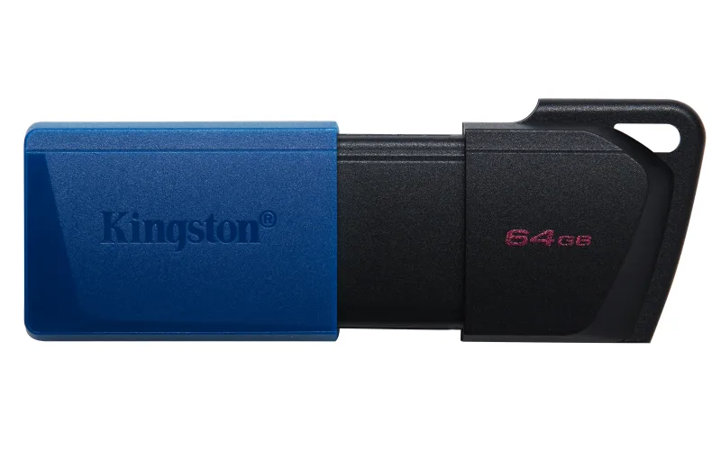 64GB USB3.2 Gen 1 DataTraveler Exodia M (Black + Blue) - 2 Pieces, "DTXM/64GB-2P" (timbru verde 0.03 lei)