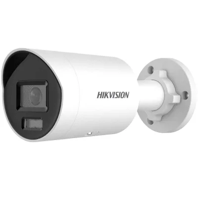 Camera de supraveghere IP Bullet 8MP Powered by Darkfighter Hikvision DS-2CD2086G2H-I(2.8MM)(EF), lentila fixa: 2.8mm, iluminare min.: Color: 0.0008 Lux @ (F1.0, AGC ON),B/W: 0 Lux cu IR: 30m, slot card de memorie: microSD/microSDHC/microSDXC card, up