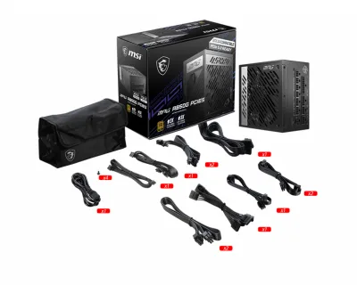 SURSA MSI MPG A850G PCIE5 80+ GOLD "MPG A850G PCIE5" (timbru verde 2 lei)
