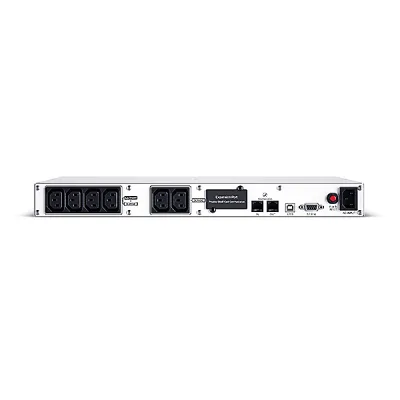 UPS CYBER POWER Line Int. cu manag,LCD,rack,1500VA/ 900W,AVR,6xIEC,display LCD,4xbaterie 6V/9Ah,Backup 4-14min,incarc.8h,USB,RS232,RJ45,GreenPower,serie OR,Rack 1U "OR1500ERM1U" (timbru verde 11 lei)