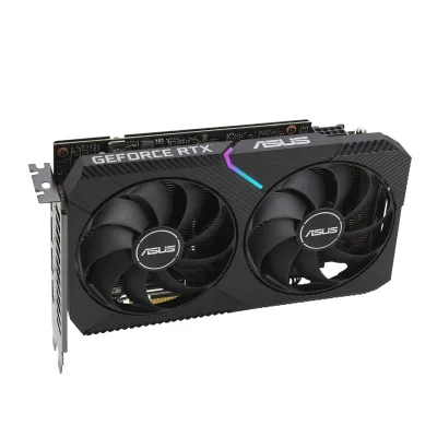 PLACA VIDEO ASUS " GeForce RTXTM 3060 V2", 12 GB GDDR6 192 biti, PCI Express 4.0 x 16, HDMI DisplayPort x 3 HDCP, sistem racire aer, "DUAL-RTX3060-O12G-V2"