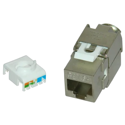 Keystone cat6A FTP, toolless - EMTEX, "EMT-KJ6A-FTP"