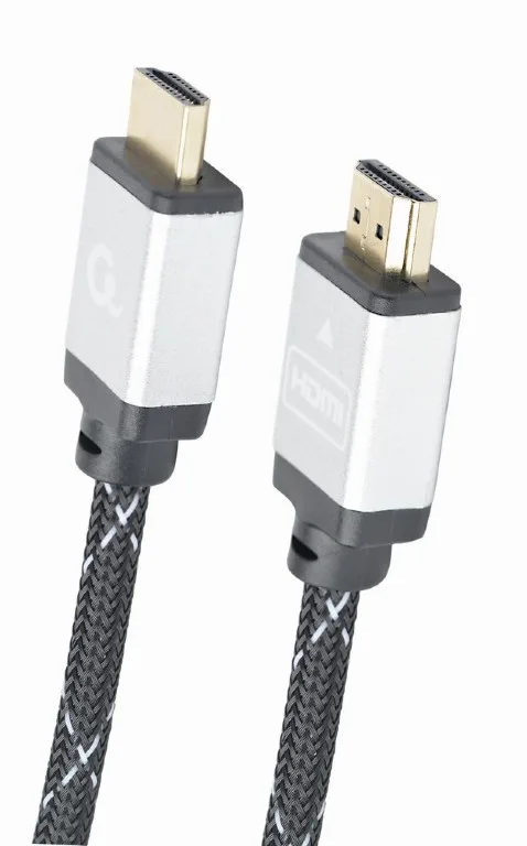 CABLU video GEMBIRD, HDMI (T) la HDMI (T), 1.5m, premium, conectori auriti, rezolutie maxima 4K (3840 x 2160) la 60 Hz, negru, "CCB-HDMIL-1.5M" (timbru verde 0.8 lei)