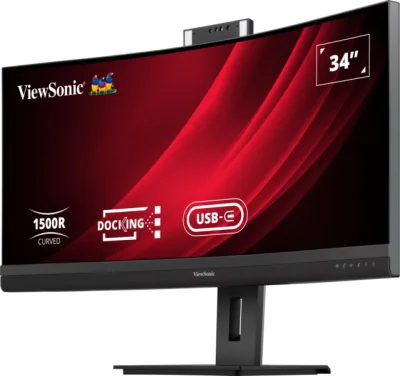 MONITOR LCD 34" VA/VG3457CV VIEWSONIC "VG3457CV" (timbru verde 7 lei)