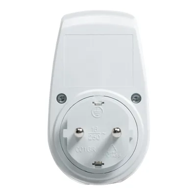ADAPTOR LOGILINK, Schuko x 1, functie ajustare luminoasa, indicator led, IP20, 230 V/16 A, 50 Hz, 20-400 W pentru becuri luminoase, alb "PA0151" (include TV 0.18lei)