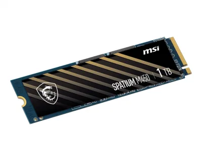 SSD MSI SPATIUM M450 PCIe 4.0 NVMe M.2 1TB V1 "SPATIUM M450 PCIe 4.0 NVMe M.2 1TB V1"