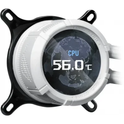 Cooler Procesor ASUS ROG Strix LC III 360 ARGB White Edition, Lichid, 12 cm, 3 ventilatoare, aRGB