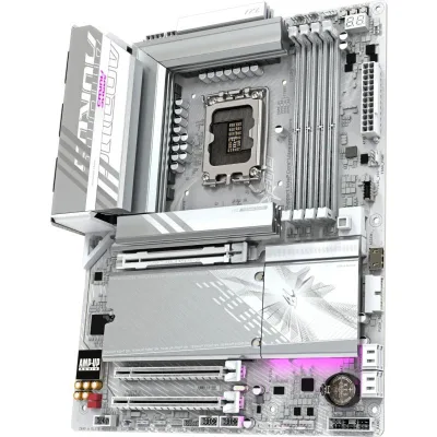 Placa de baza Gigabyte Z890 AORUS ELITE WIFI7 ICE, Socket 1851, DDR5, ATX