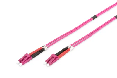 DIGITUS LWL Patchkabel LC -> LC 7.00m  Multimode Duplex OM4 "DK-2533-07-4" (timbru verde 0.08 lei)
