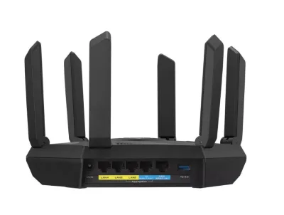 Router wireless ASUS RT-AXE7800, WIFI 6E, Mesh, Tri-Band
