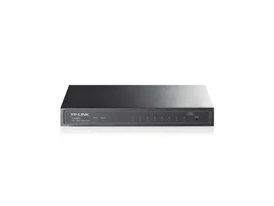 SWITCH TP-Link, 8-Porturi 10/100/1000Mbps Gigabit Smart Switch, metalic "SG2008" (timbru verde 2 lei)