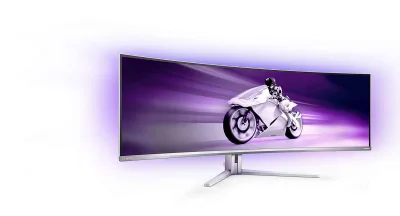 Monitor Consumer Philips 49M2C8900L/00, 49", 5120 x 1440 pixeli, White, 3 ani Garantie