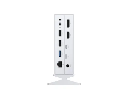 DOCKING STATION D-LINK, 14-in-1 Thunderbolt 4, conectare PC Type-C, porturi: 1xjack 3.5,1xSD/microSD slot, 3xUSB, 2xUSB 3.1, 1xUSB Type-C, 1xGigabit RJ45, 1xThunderbolt 4, 1xHDMI 2.1 8K/30Hz, 1xDP 1.4 8K/30Hz, alb  "DUF-E01" (timbru verde 0.8 lei)