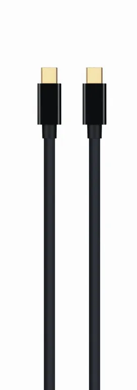 CABLU video GEMBIRD, Mini-DisplayPort (T) la Mini-DisplayPort (T), 1.8m, rezolutie maxima 4K UHD (3840 x 2160) la 30 Hz, negru, "CCP-mDPmDP2-6" (timbru verde 0.18 lei)