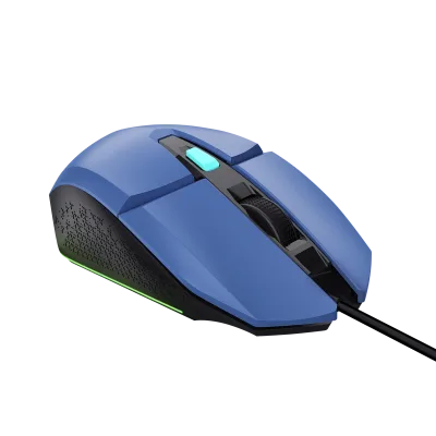 Mouse Gaming Trust GXT109B FELOX, 6400 DPI, Albastru
