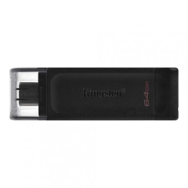 Memorie USB Kingston DataTraveler 70, 64 GB, USB 3.2, Negru