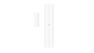 Contact magnetic wireless AXPRO Hikvision DS-PDMCK-EG2-WE(B), frecventa operare: 868 MHz, transmisie:  Tri-X Wireless, criptare: AES-128, distanta comunicare: 1600 m in camp deschis, metoda de detectie: deschidere contact, SSI(Signal Strength Indicators),