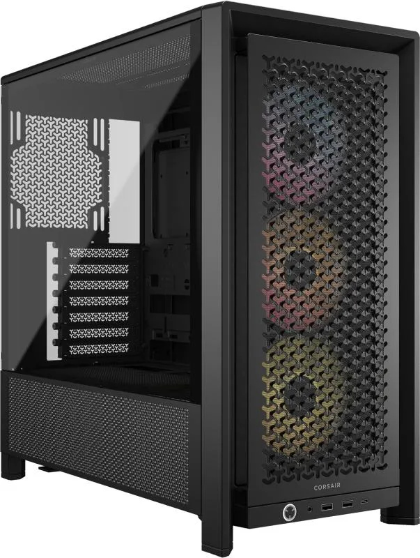 Carcasa CORSAIR FRAME 4000D RS ARGB, Mid Tower, Black