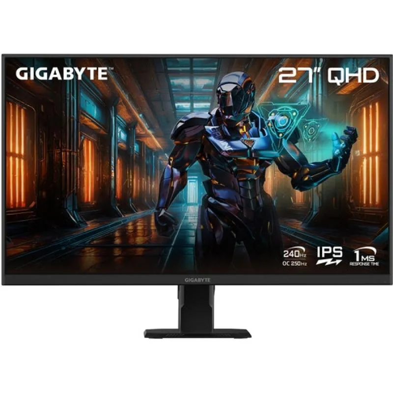 Monitor Gaming Gigabyte GS27Q X, 27", 2560 x 1440 pixeli, Black, 3 ani Garantie