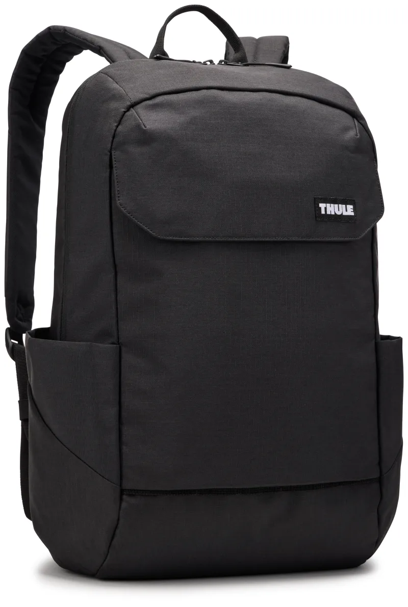 RUCSAC THULE, pt. notebook de max. 15.6 inch, 1 compartiment, buzunar frontal | buzunar lateral x 2, waterproof, poliester, negru, "TLBP216 BLACK" / "3204835"