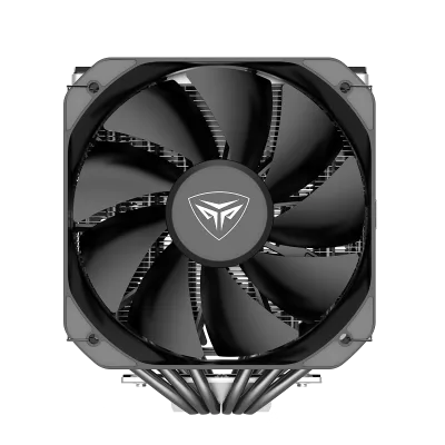 COOLER PCCOOLER, skt. universal, racire cu aer, vent. 130mm, 400 - 1600 RPM, "G6 BK" (timbru verde 0.8 lei)