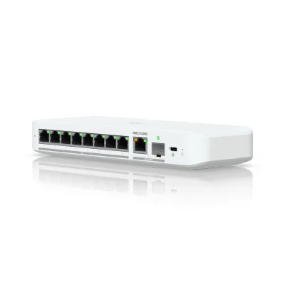 Ubiquiti USW-Flex-2.5G-8 RJ45 1/2.5 GbE "USW-FLEX-2.5G-8" (timbru verde 2 lei)