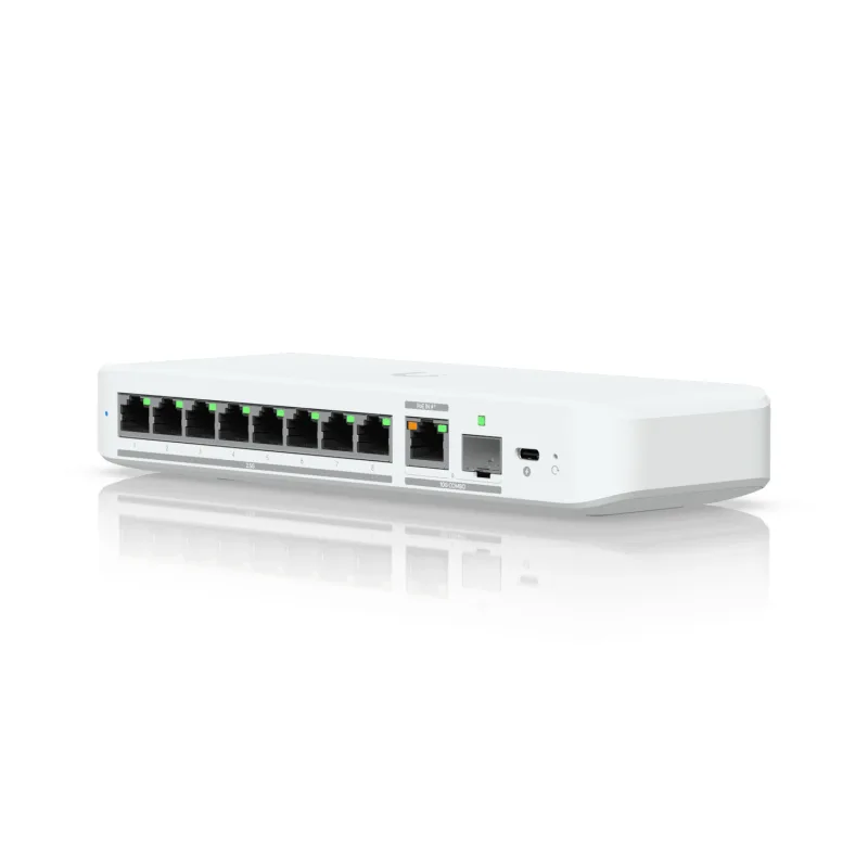 Ubiquiti USW-Flex-2.5G-8 RJ45 1/2.5 GbE "USW-FLEX-2.5G-8" (timbru verde 2 lei)