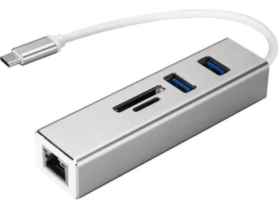 DOCKING Station MSI I/O HUB USB-C MULTI-PORT/S53-0400190-V33 MSI, "S53-0400190-V33" (timbru verde 0.18 lei)