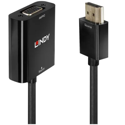 Adaptor Lindy LY-38291 HDMI 1.3 to VGA Converter, negru
