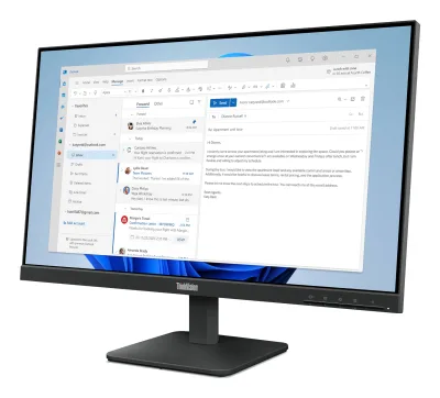 ThinkVision S24-4e 24 inch Monitor "64B5KAT1EU" (timbru verde 7 lei)