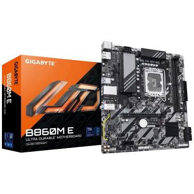 Placa de baza Gigabyte B860M E, Socket 1851, DDR5, Micro-ATX