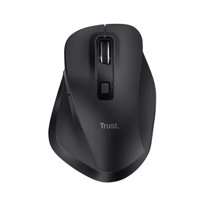Mouse Wireless TRUST Fyda, 2400 dpi, Negru