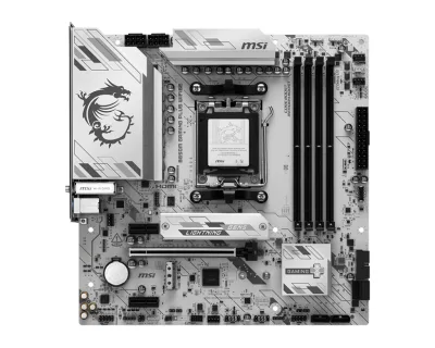 Placa de baza MSI B850M GAMING PLUS WIFI6E, AM5, DDR5, BT, mATX, Alb 911-7E81-002 "B850M GAMING PLUS WIFI6E"