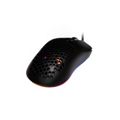 Mouse Gaming SPACER SPGM-ALIEN-LIGHT, 6400 dpi, Negru